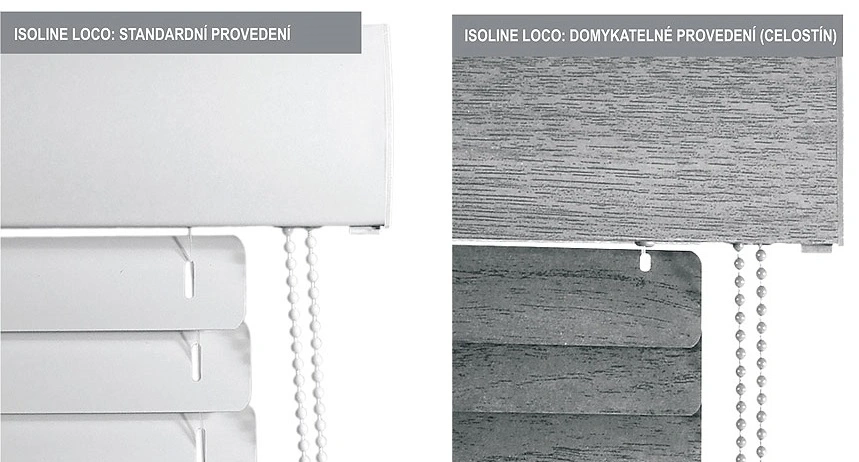 ISOLINE Loco domykatelné provedení